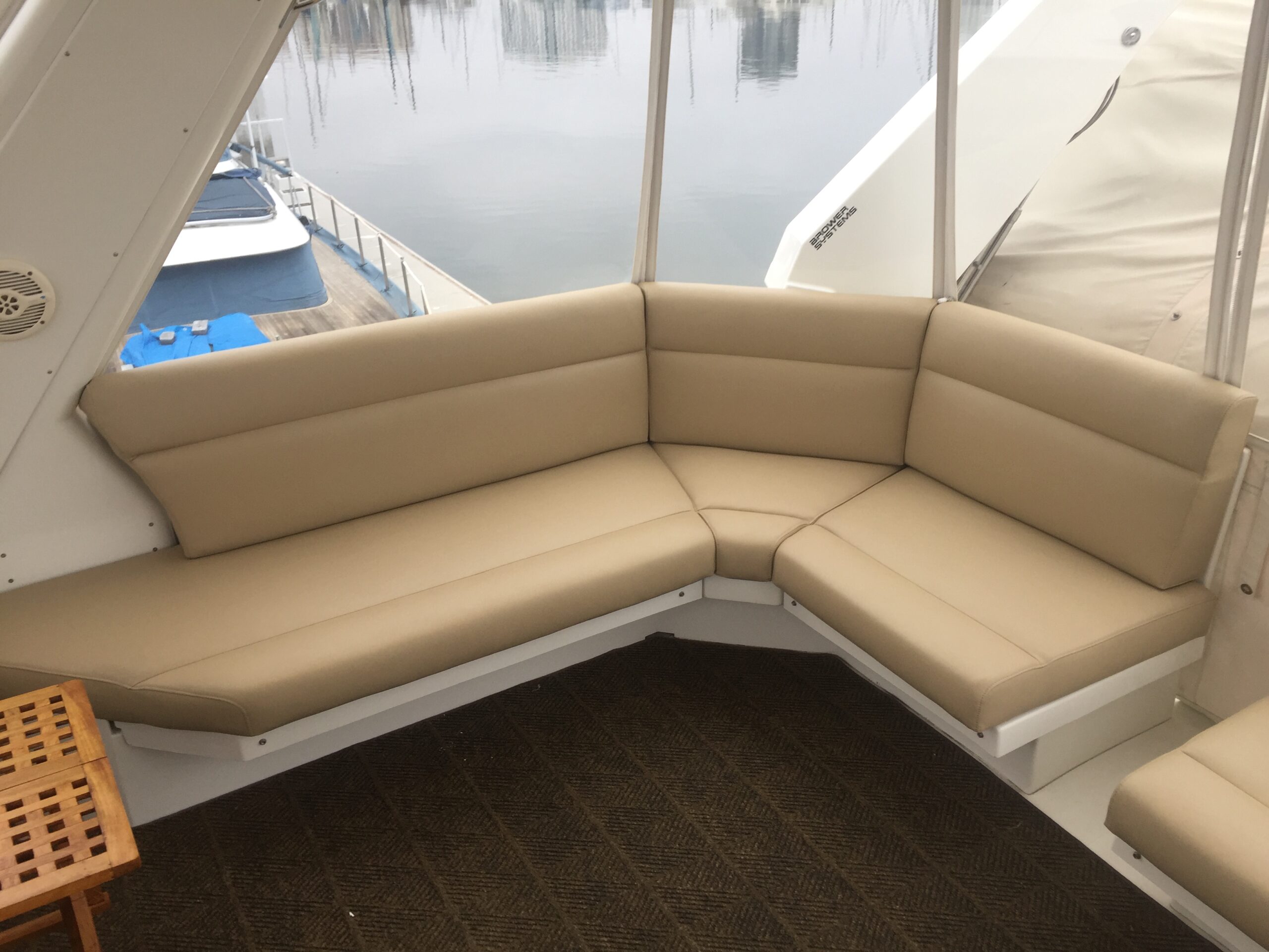 sailboat interior cushions
